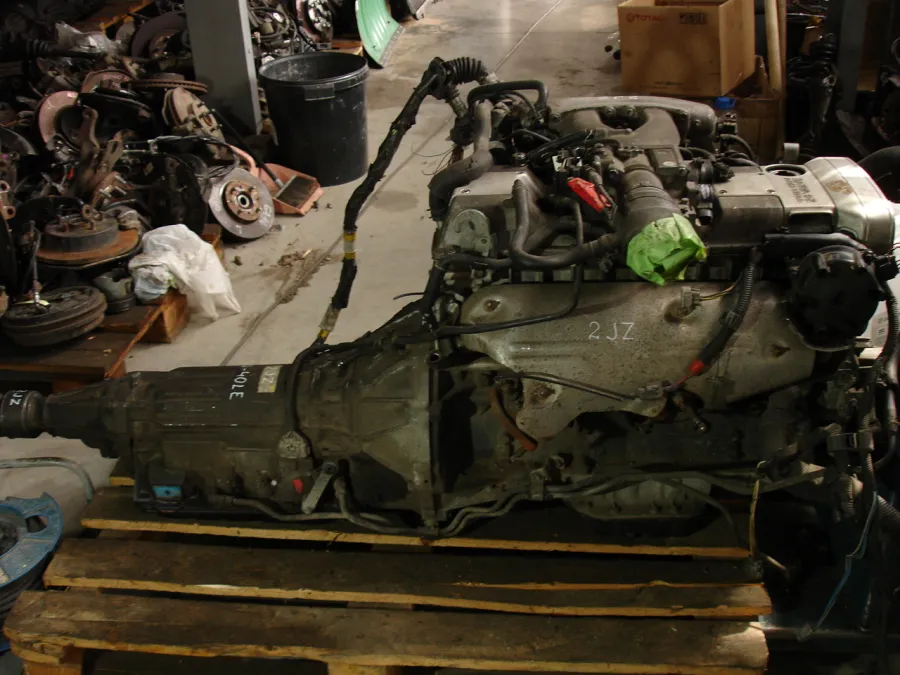 Двигатель+ АКПП Toyota Aristo JZS160 2JZ-GE