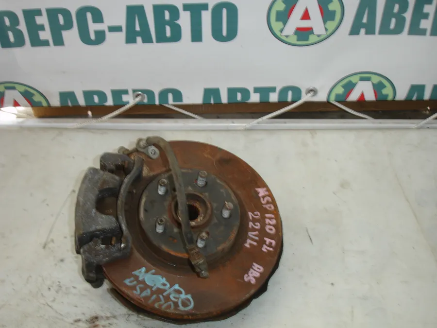 Ступица левая передняя Toyota Ractis NCP120 в сборе с ABS