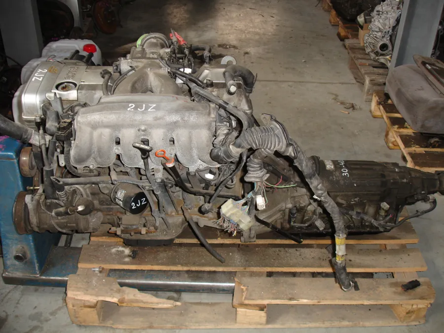 Двигатель+ АКПП Toyota Aristo JZS160 2JZ-GE