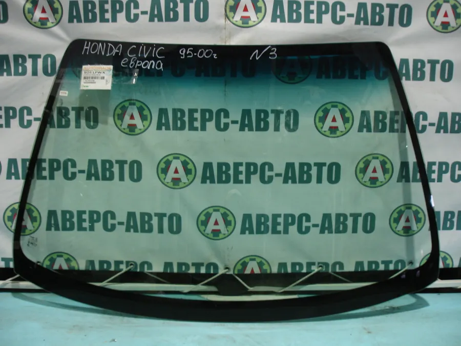 Стекло лобовое (3D HBK/2D CPE) Honda Civic